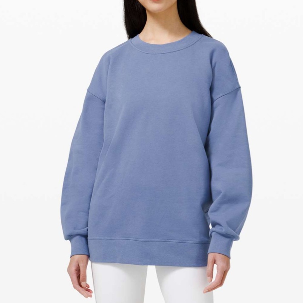 NWOT Lululemon Perfectly Oversized Water Drop Crew